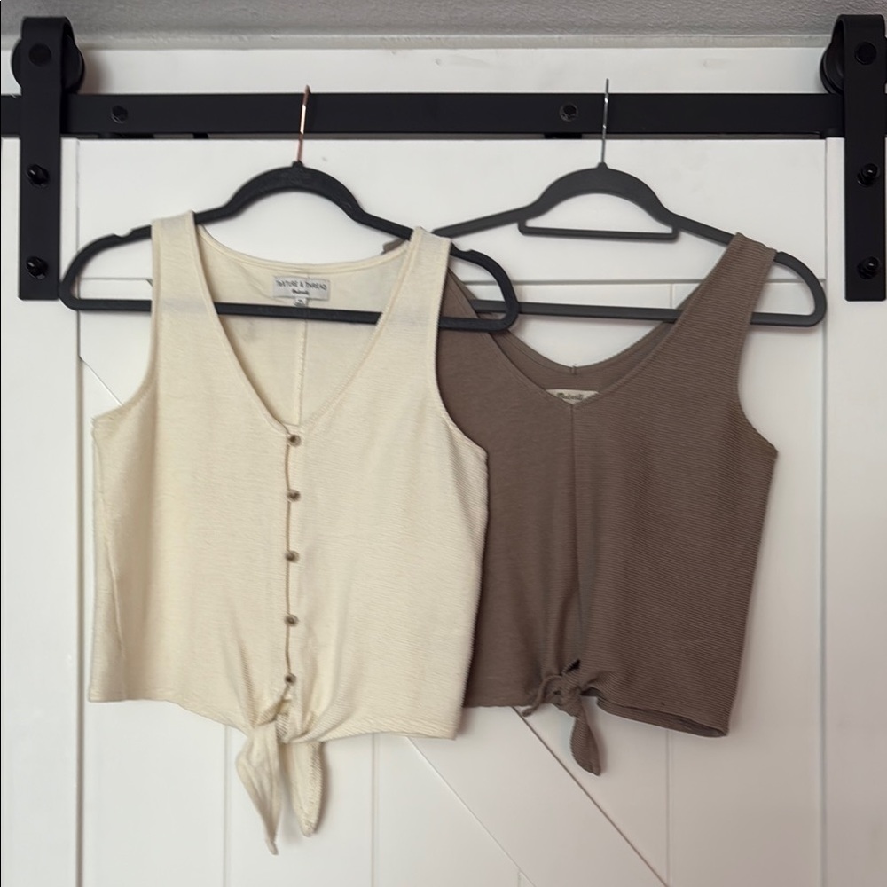 Front tie crop tanks